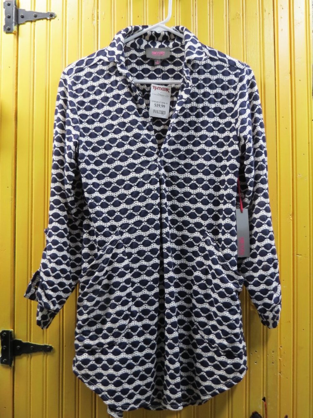 Forcynthia Beachwear Tunic Swim Coverup Size S NWT